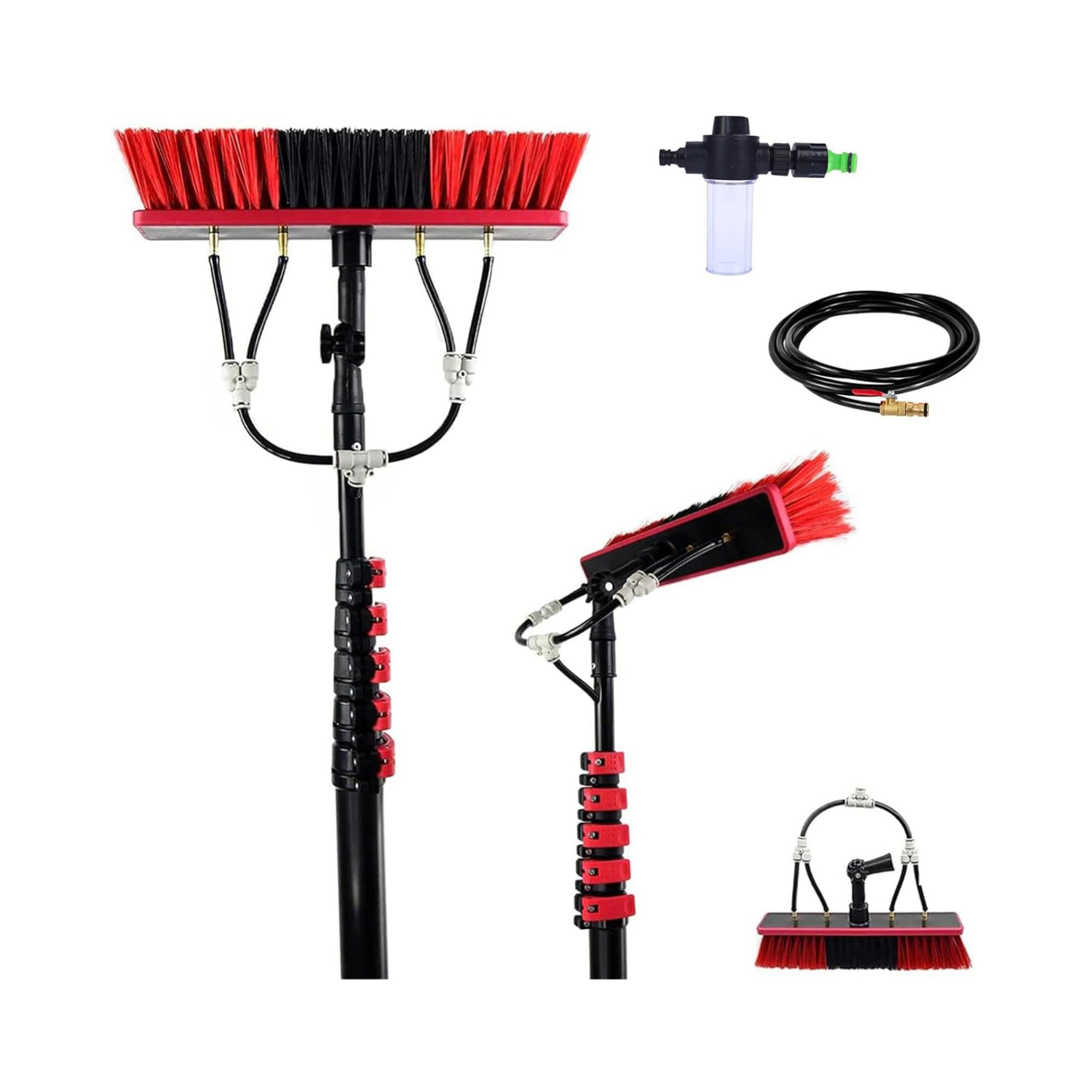 Set profesional për larje xhamash & panele solare 4.5m