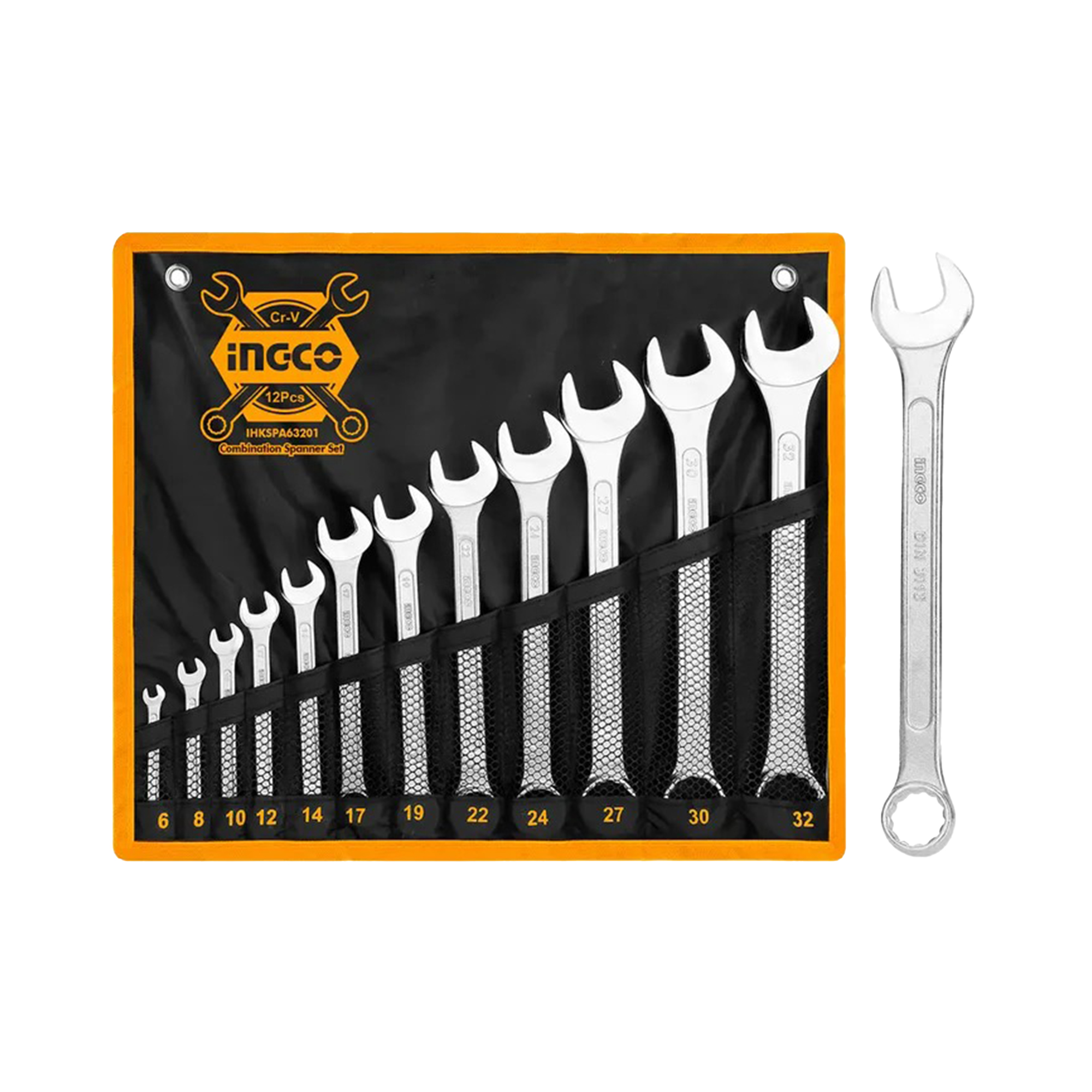Set Çelësa Kombinues 12 Copë (Cr-V)