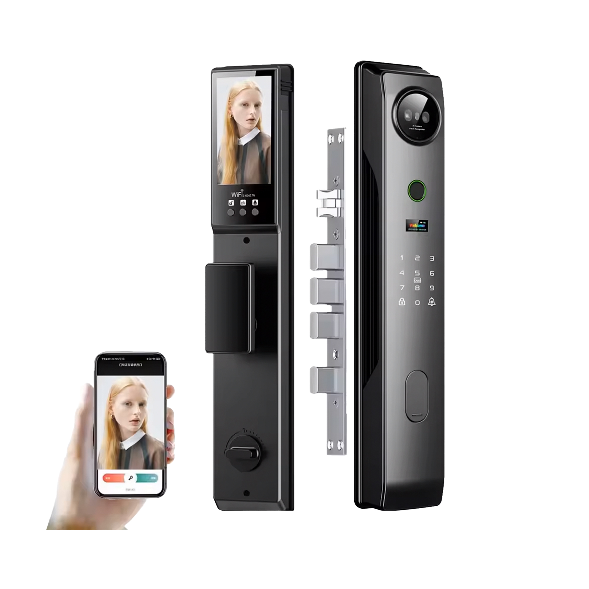 Dorezë smart për derë me kamerë