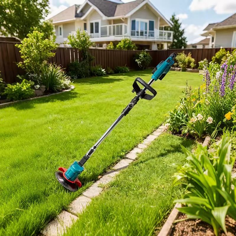 Trimer Bari me 2 Bateri dhe rrotë të montueshme