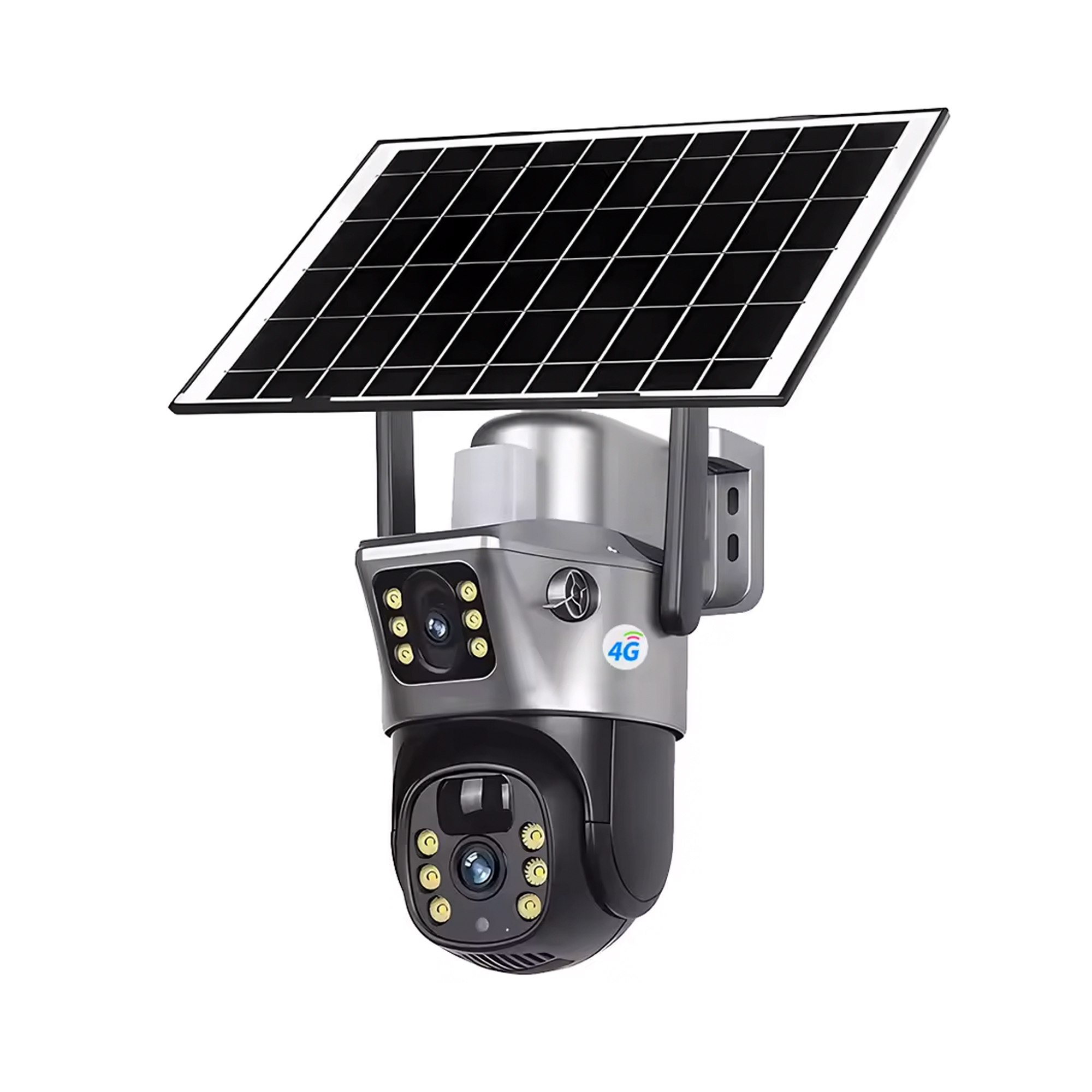 Kamera Sigurie me Panel Diellor 4G 8MP 4K