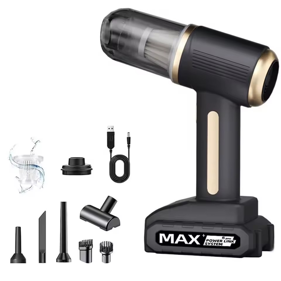 Fshesë vakum portative për veturë me bateri