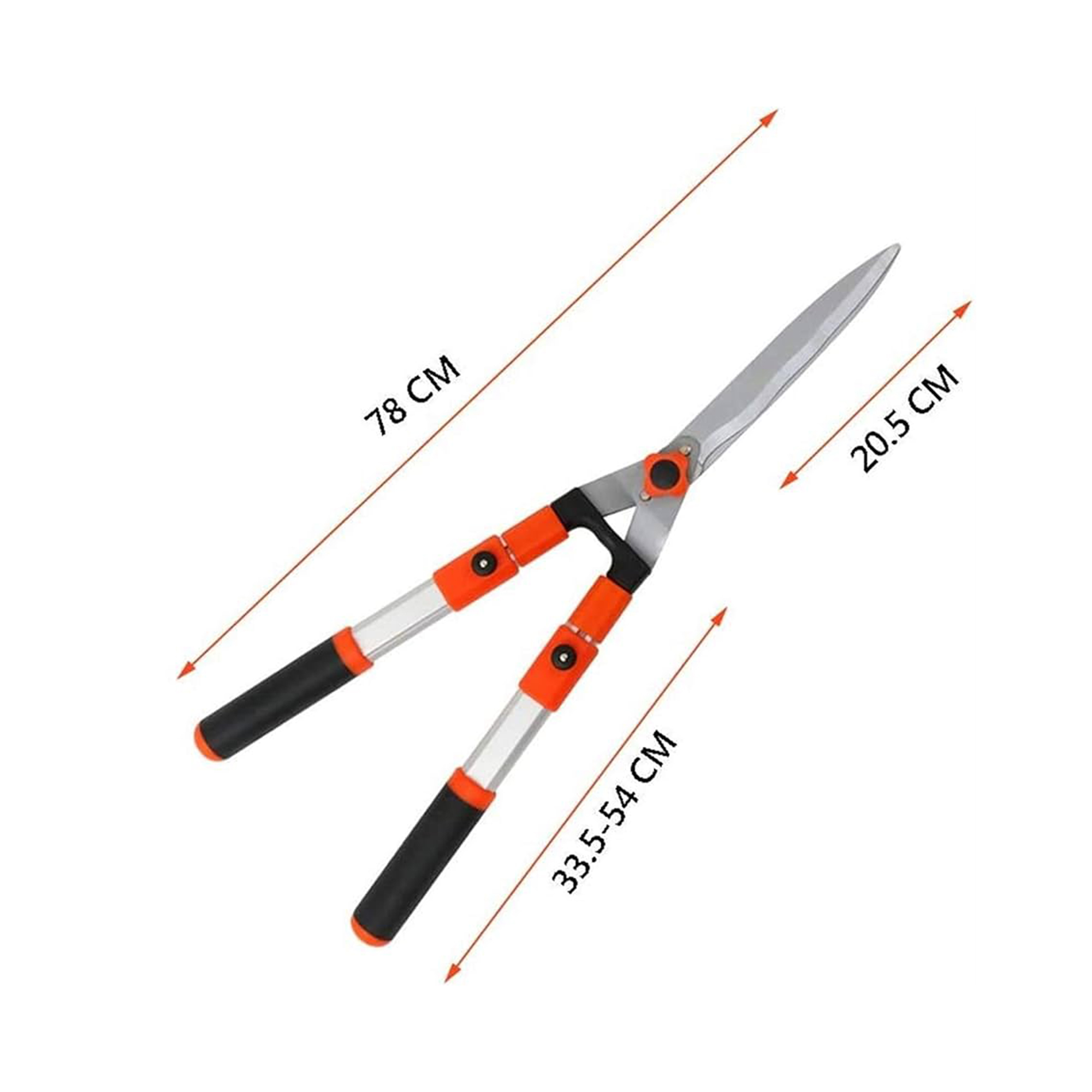 Gërshërë për Gardh me Doreza Teleskopike