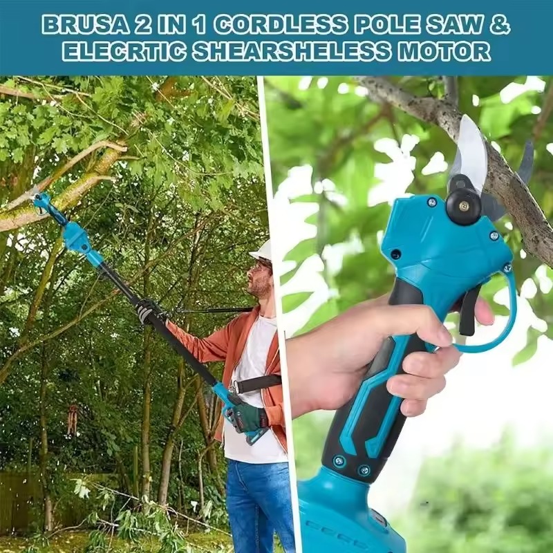 Set Multifunksional me Zgjatues 21V (Sharrë 15cm+ Gërshërë + Aksesorë)