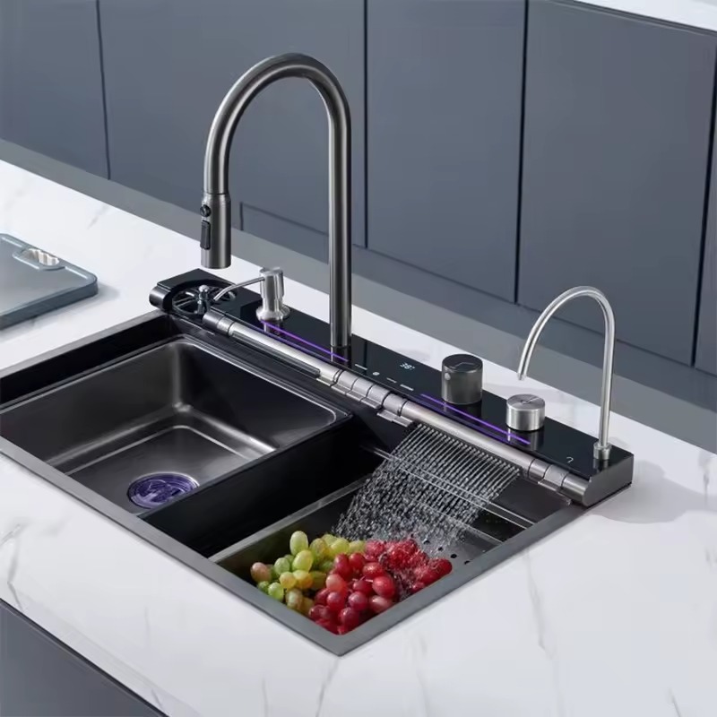 Lavaman modern kuzhine 75x45cm me 22cm thellësi