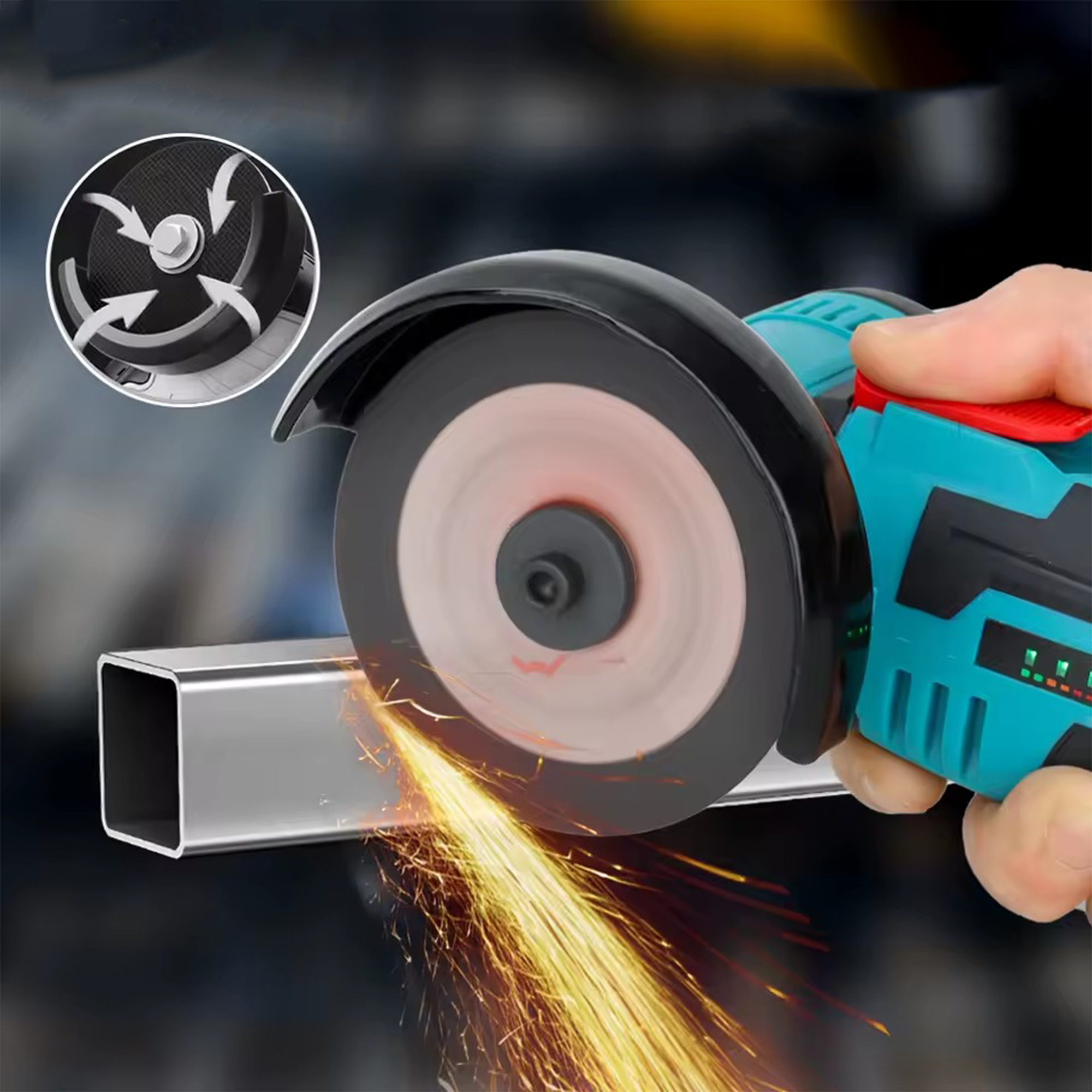 Mini Fleks Elektrik me Bateri – Set Profesional