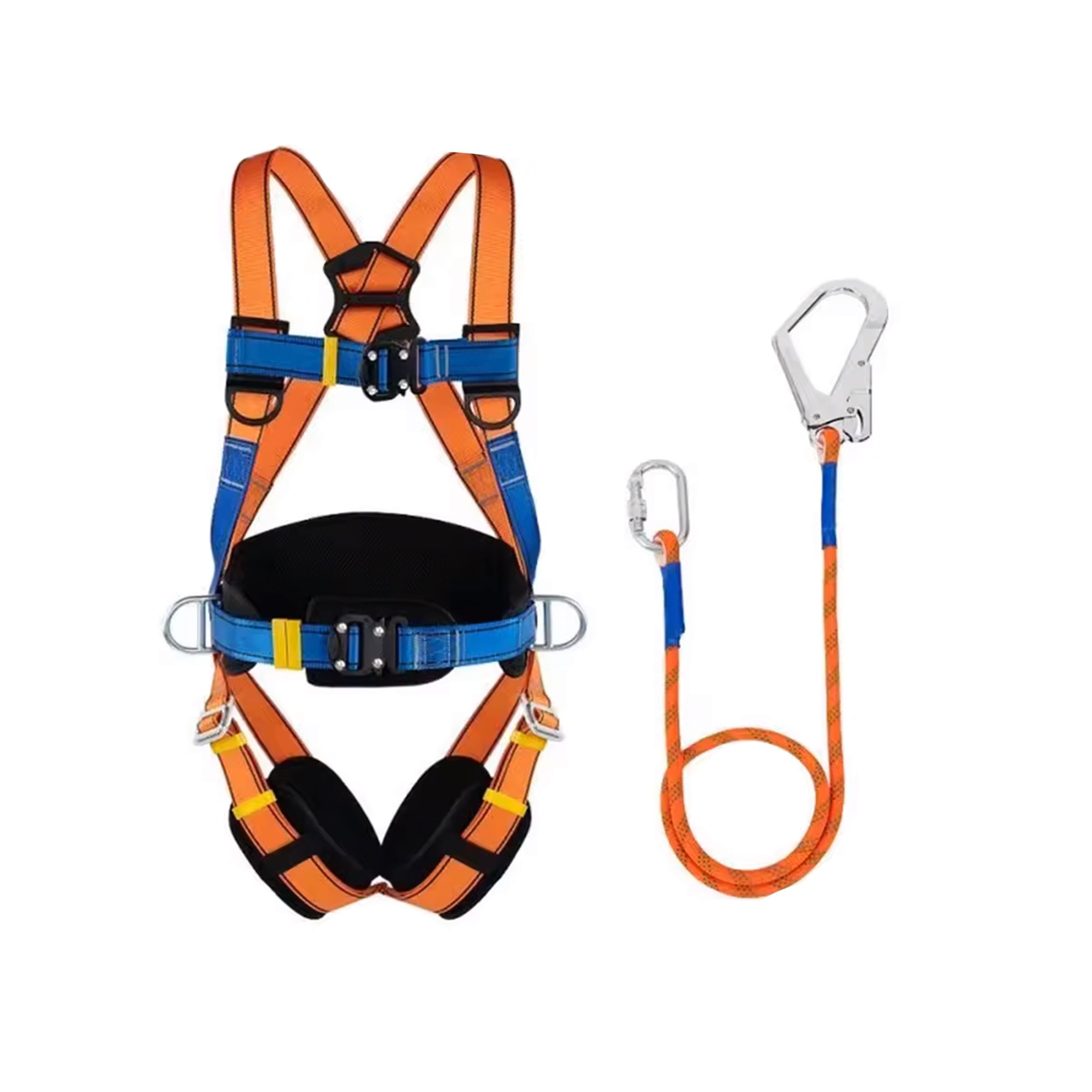 Set Sigurie për Punë në Lartësi (Rrip + Litar)