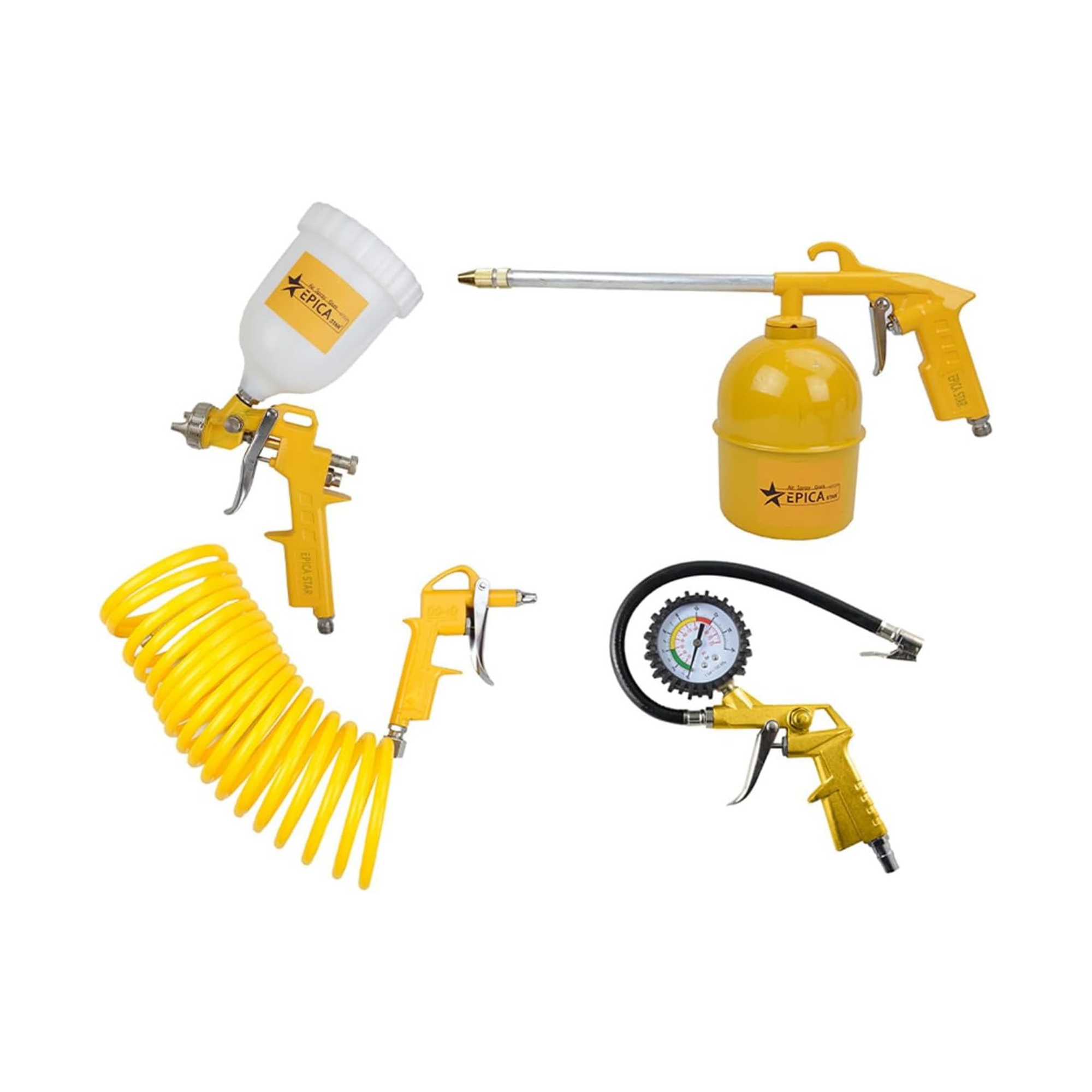 Set veglash pneumatike për kompresor